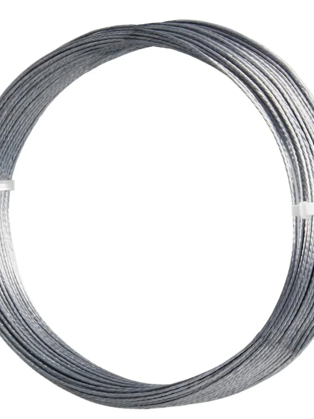 Cerpourt Picture Hanging Wire #2 50-Feet Braided Silver Steel Wire Supports up t